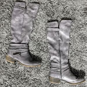✨2for$18✨Gray Knee-High Boots